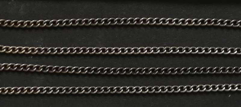 STERLING SILVER  CHAIN 9G 600MM