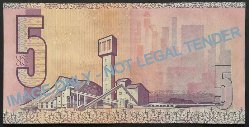 T W DE JONGH 5 RAND 4TH ISSUE