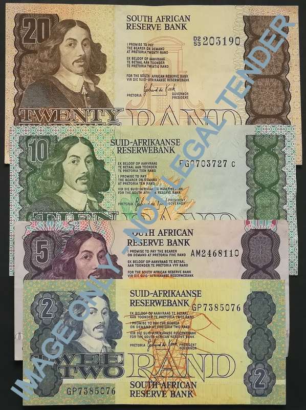 GERHARD DE KOCK 2+5+10+20 (4 NOTES)