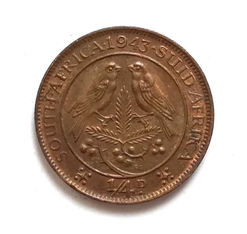 UNION 1943 1/4 PENNY