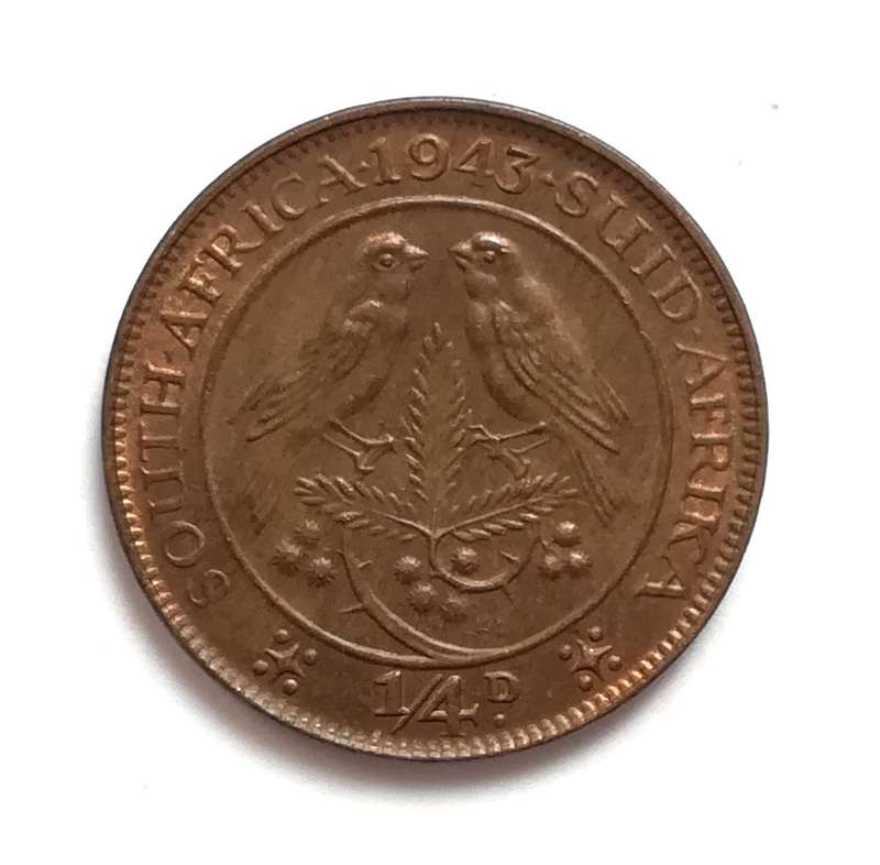 UNION 1943 1/4 PENNY