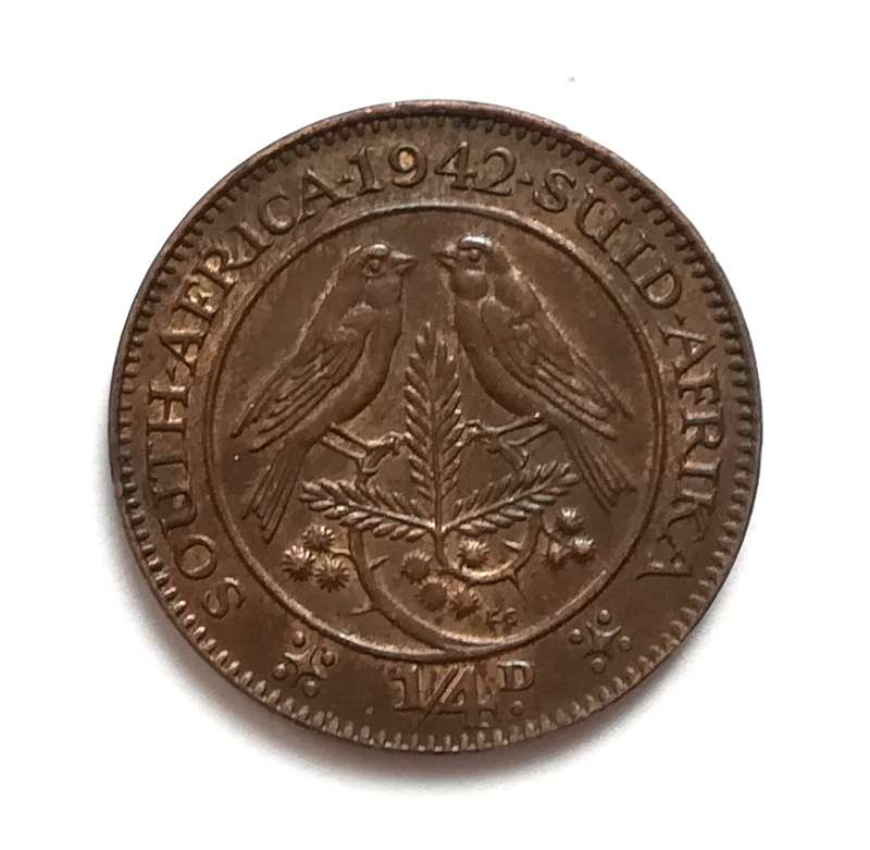 UNION 1942 1/4 PENNY