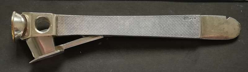 830 SILVER CIGAR CUTTER 135MM