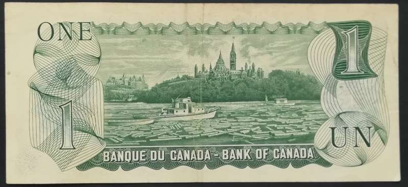 CANADA 1973 ONE DOLLAR BANK NOTE