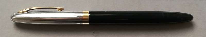 VINTAGE SHEAFFER SNORKEL WHITE DOT FOUNTAIN PEN *14K GOLD NIB* **INSCRIBED AUSTRALIA**