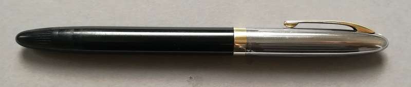 VINTAGE SHEAFFER SNORKEL WHITE DOT FOUNTAIN PEN *14K GOLD NIB* **INSCRIBED AUSTRALIA**