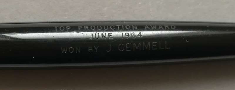 PARKER 65 FOUNTAIN PEN *GOLD PLATED CAP* **14K SOLID GOLD NIB** INSCRIBED