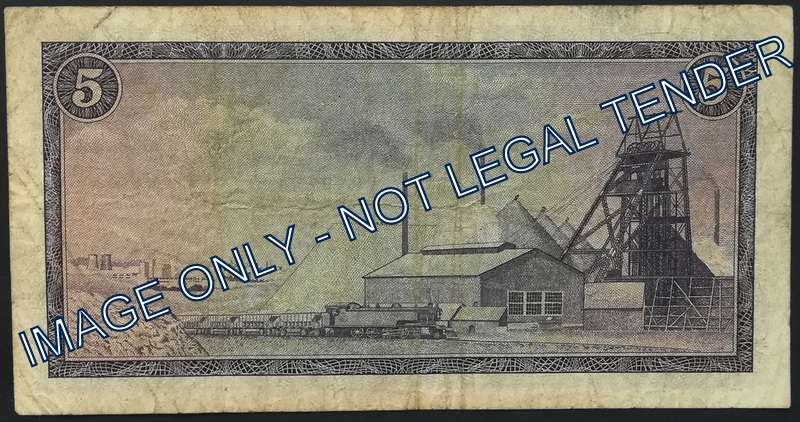 G RISSIK 5 RAND **FILLER NOTE** 1ST ISSUE
