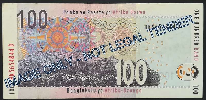 T MBOWENI 100 RAND NOTE