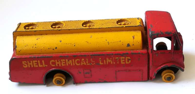 DINKY TOYS AEG MONARCH THOMPSON TANK *SHELL CHEMICALS LTD*