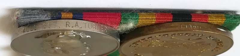 ZIMBABWE INDEPENDENCE MEDAL AND GEN SERVICE MEDAL (RHODESIA) FULL SIZE+MINIATURES 4000 SGT RA TURNER