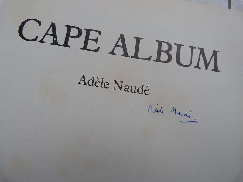 CAPE ALBUM, SIGNED BY AUTHOR