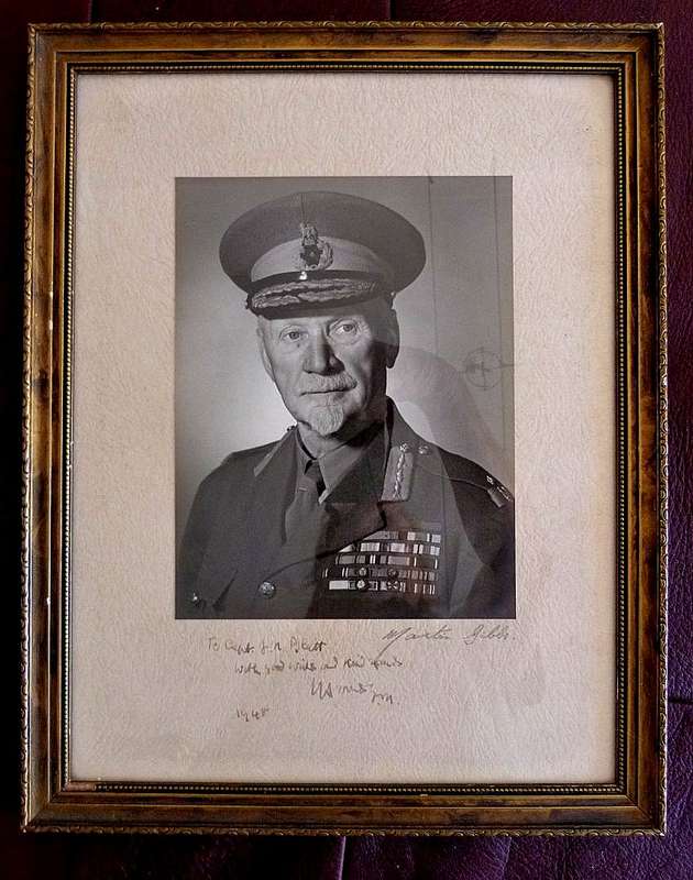Jan Smuts 1948 Signed Original Photograph Portrait Jan Smuts M. Gibbs