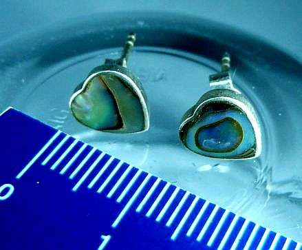 LOVELY EARRINGS/STUDS IN HEART SHAPE