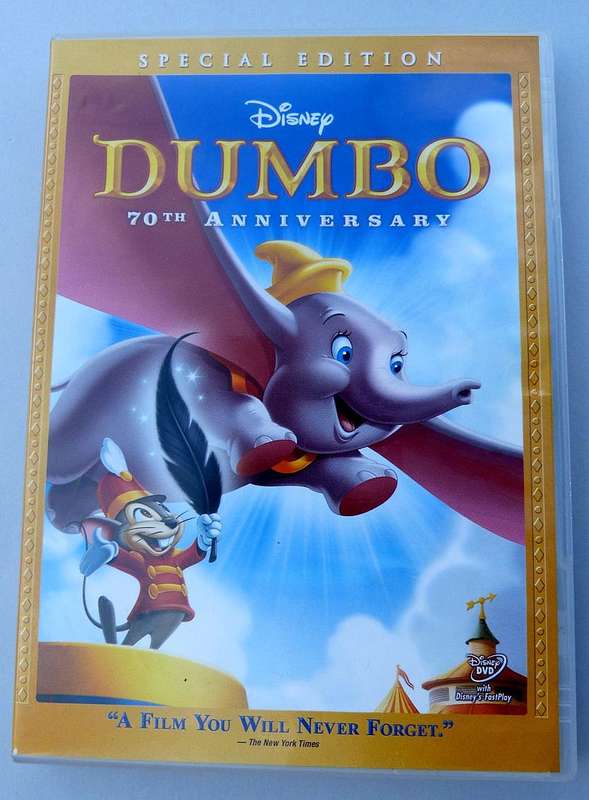 DISNEY DUMBO. DVD .70th ANNIVERSARY. SPECIAL EDITION. Highly collectable