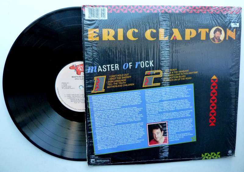 ERIC CLAPTON .VINYL LP