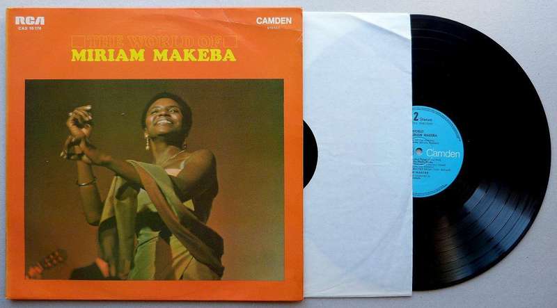 THE WORLD OF.... MIRIAM MAKEBA, VINYL. LP. RCA
