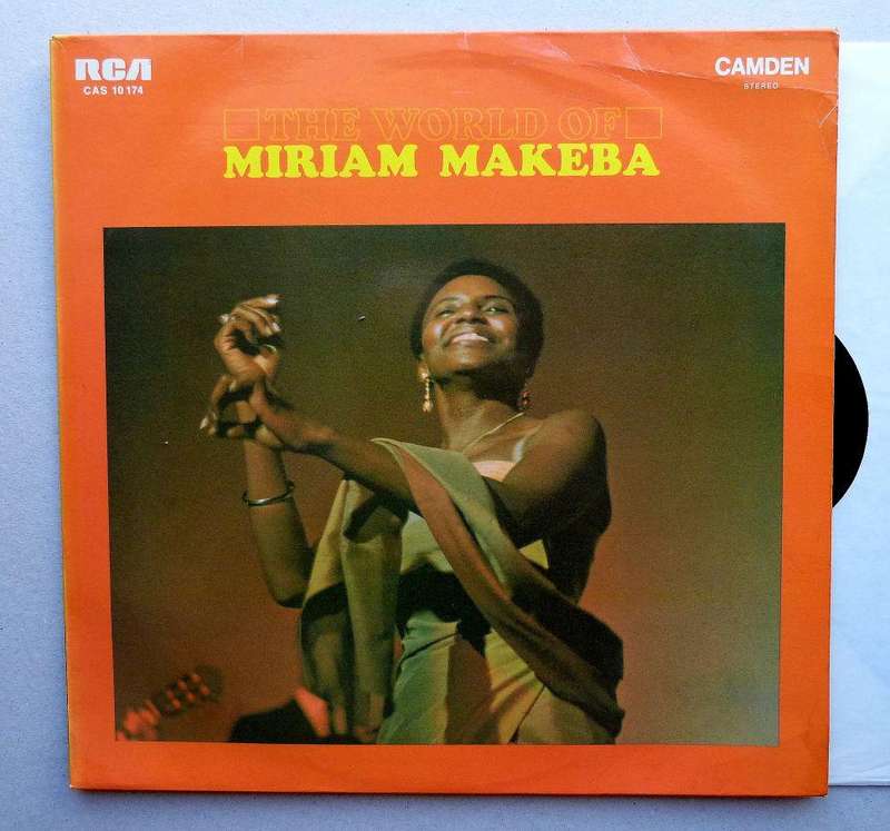 THE WORLD OF.... MIRIAM MAKEBA, VINYL. LP. RCA