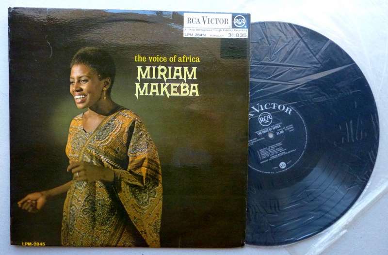 MIRIAM MAKEBA, the voice of africa. VINYL. 1964. RCA VICTOR