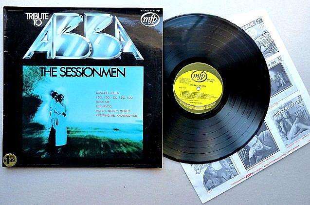 ABBA. THE SESSIONMAN. TRIBUTE TO ABBA. VINYL LP