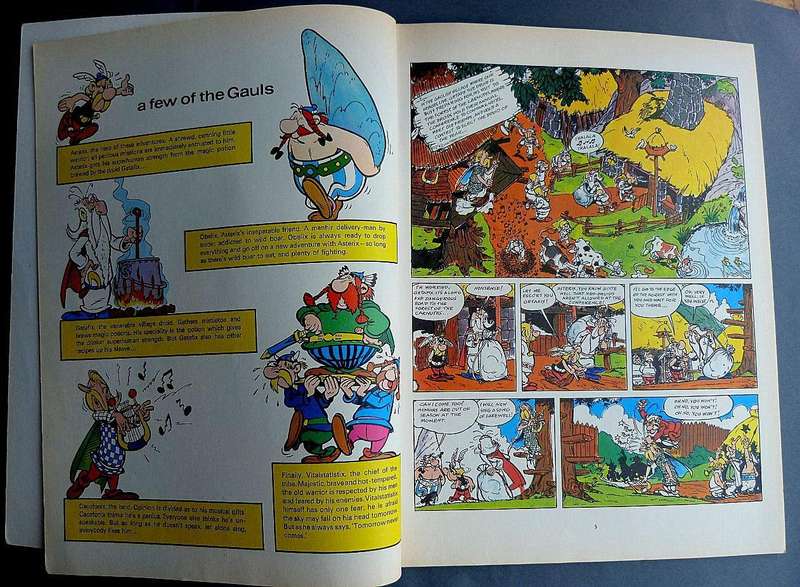 ASTERIX COMIC BOOK, NO 5