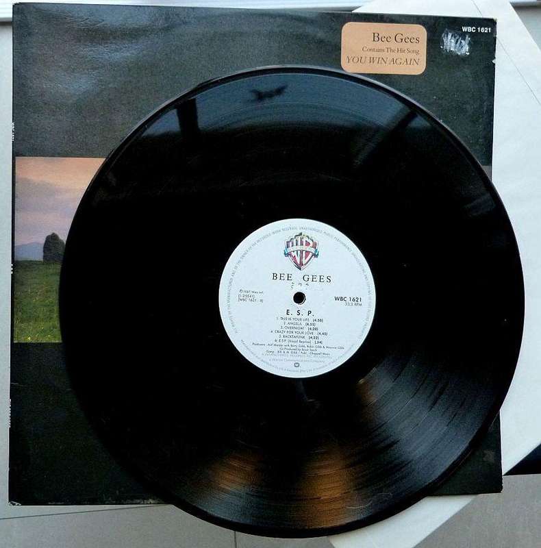 BEE GEES "YOU WIN AGAIN". LP. VINYL
