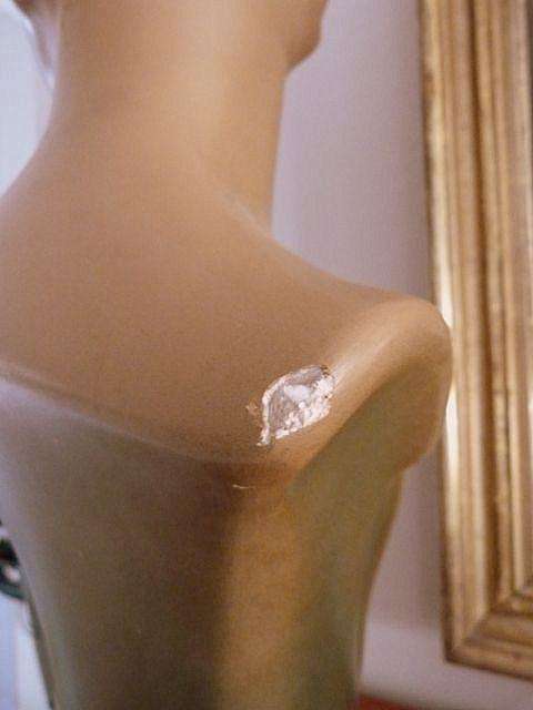 ART DECO ADVERTISING MANNEQUIN DISPLAY BUST. SEE INTERNATIONAL VALUE  ONLINE