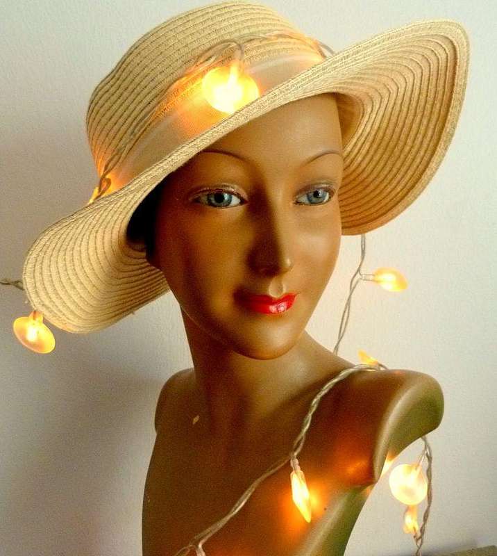 ART DECO ADVERTISING MANNEQUIN DISPLAY BUST. SEE INTERNATIONAL VALUE  ONLINE
