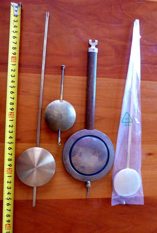 CLOCK PENDULUMS, WATCHMAKERS COLECTION.