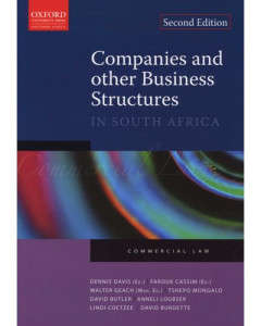 Companies and Other Business Structures 2nd Ed Commercial Law