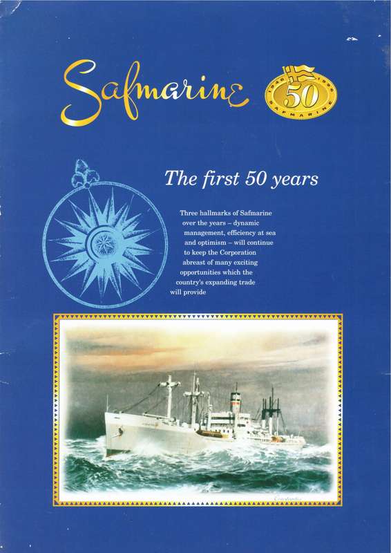 SOUTH AFRICA (SAFMARINE the first 50 years)