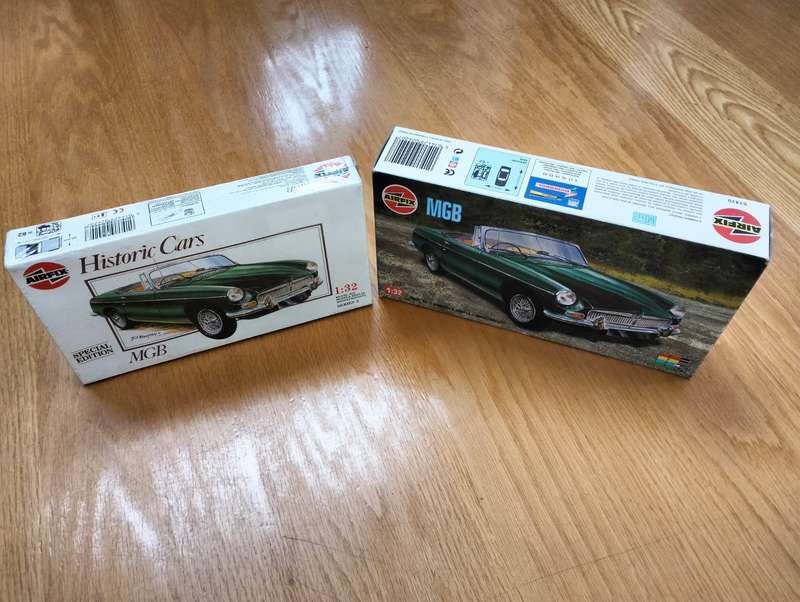 MGB MODEL KITS (X 2)