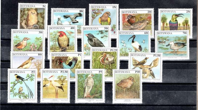 BOTSWANA (1997 BIRDS)