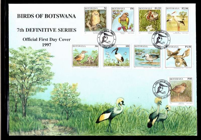 BOTSWANA (1997 BIRDS)