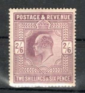 GREAT BRITAIN KING EDWARD VII 2/6