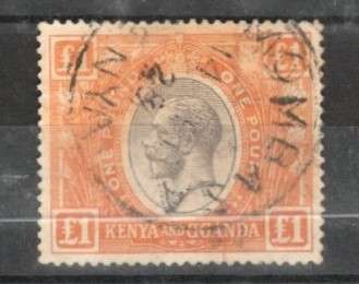 KENYA UGANDA TANGANYIKA (1922 / 27)