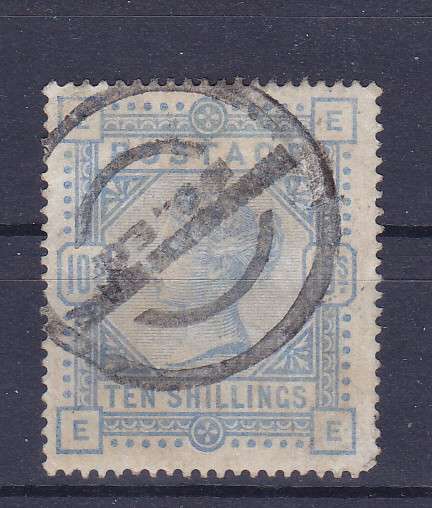 GREAT BRITAIN QUEEN VICTORIA 1880 SG 183a  (PALE VERSION) HIGH VALUE  USED CV R12900