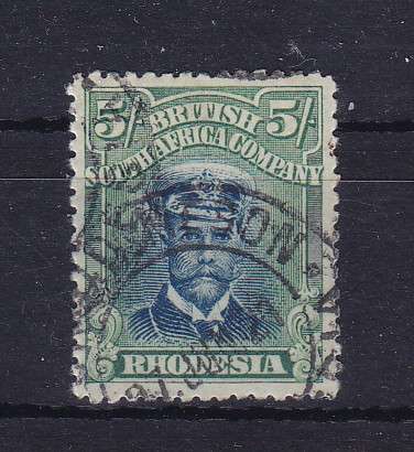 RHODESIA BSAC ADMIRALS DIE 111A SG 255N USED    CV R3500