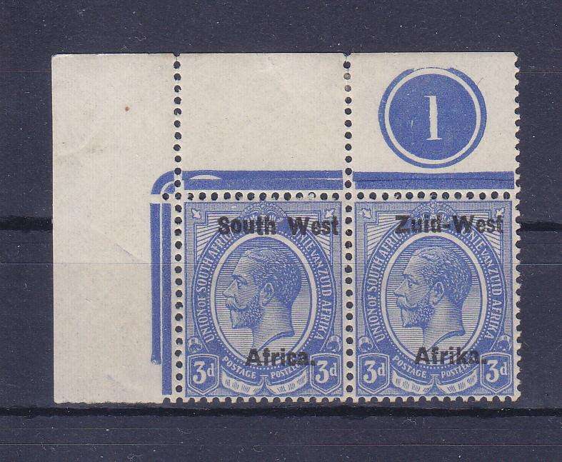 SWA 1923 TYPE 1 CORNER PLATE SACC 4 UM      CV  R3500