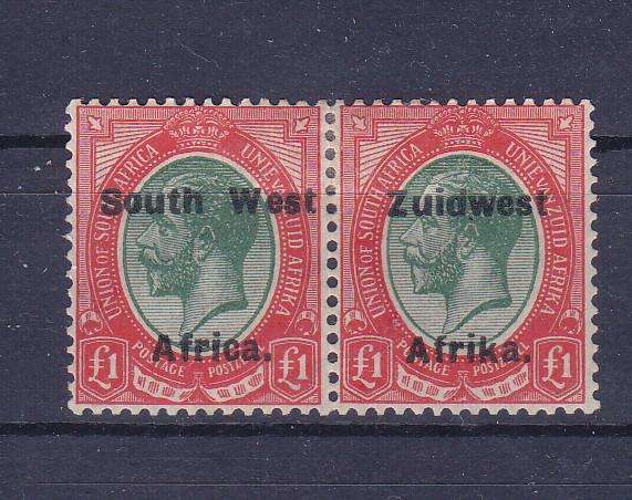 SWA 1924 TYPE V1  SACC 51 ONE POUND TOP VALUE SUPERB MM   CV R16000