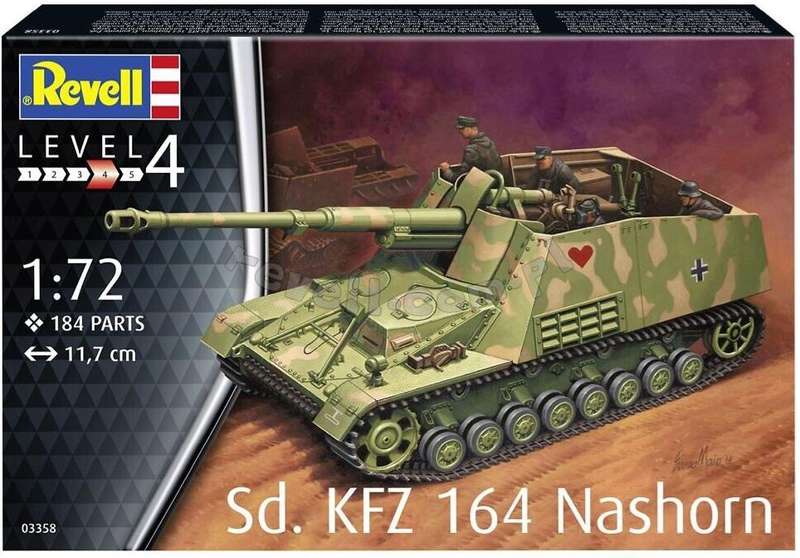 REVELL Sd. Kfz. 164 "NASHORN" MODEL KIT