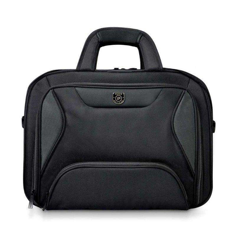 Port Designs Manhattan 15.6" Toploading Case Backfile - Black - 170224