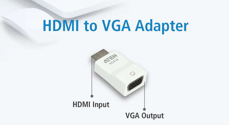ATEN VC810 HDMI to VGA Adapter