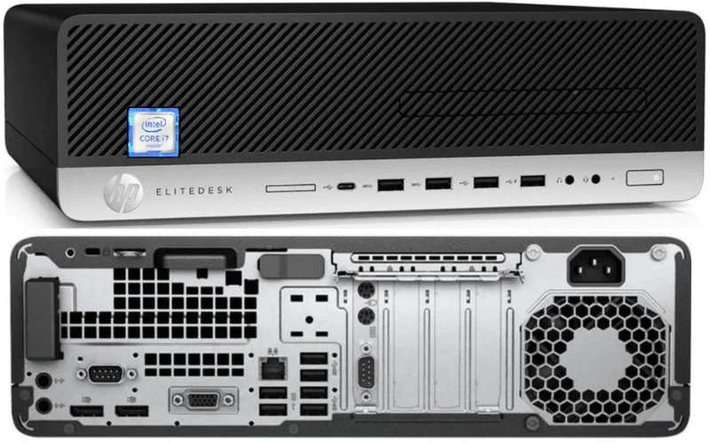 HP ProDesk 600 G3 Intel Core I7-6700, 8GB DDR4 RAM, 512GB SSD, Win 10 Pro, SFF, Y3F34AV