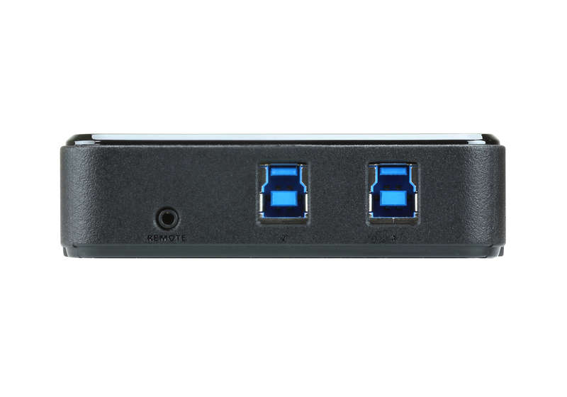 ATEN US234 is a 2-port USB 3.2 Gen1 peripheral sharing device