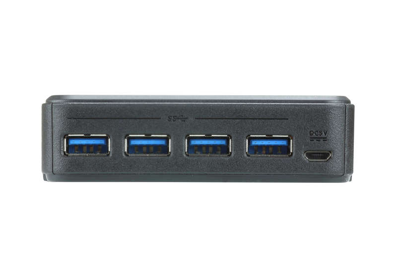ATEN US234 is a 2-port USB 3.2 Gen1 peripheral sharing device