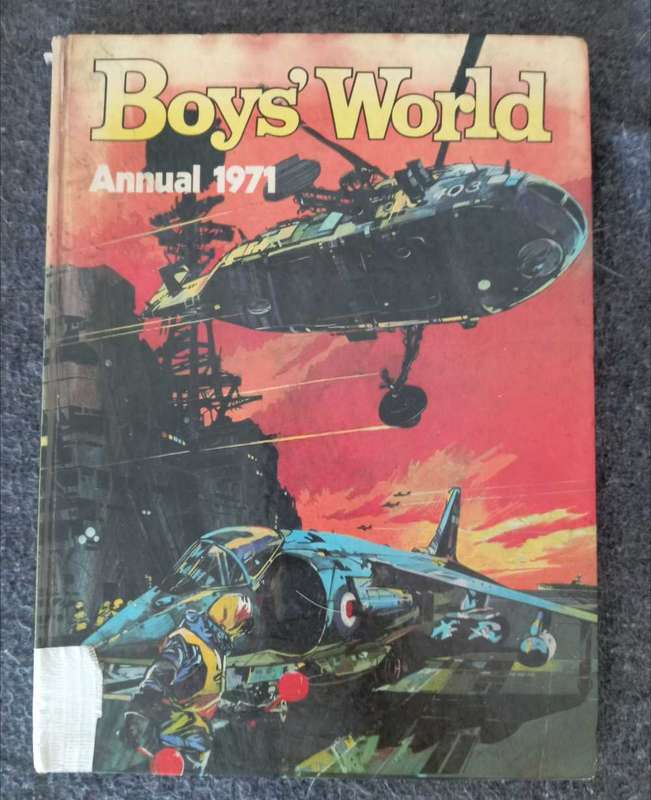 BOY'S VINTAGE ANNUALS AS PER PHOTOS.