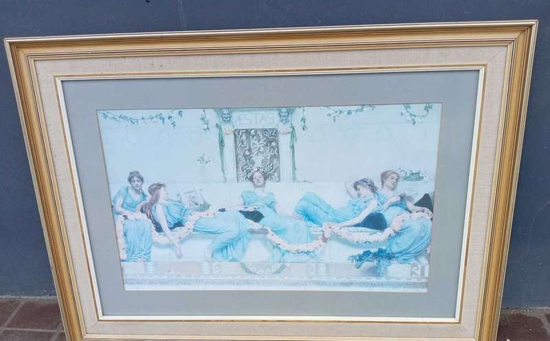 PICTURE : PRINT OF AESTAS / SUMMER  BY SIR WILLIAM ERNEST REYNOLDS - STEPHEN'S.
