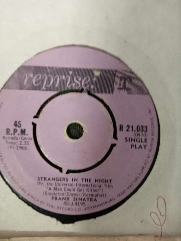 FRANK SINATRA  SEVEN SINGLES. REPRISE RECORDS.