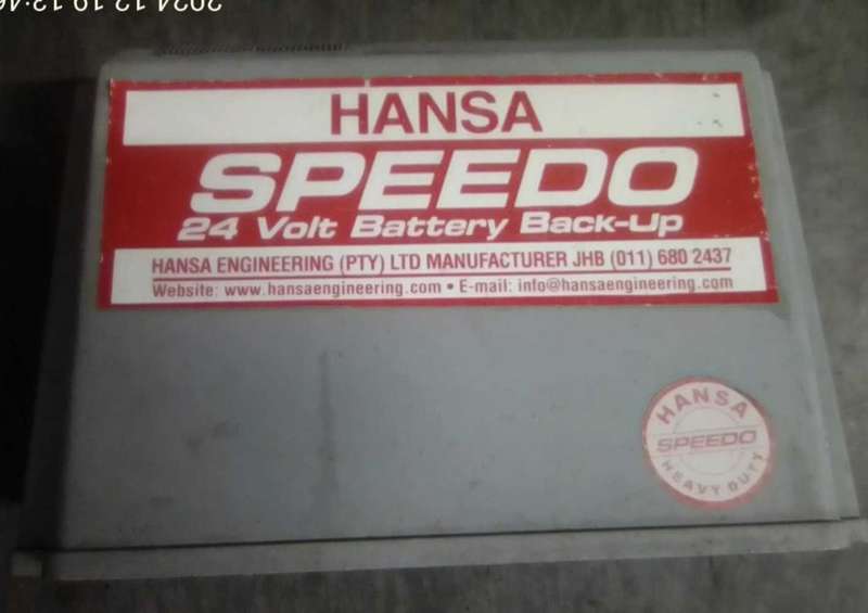 HANSA SPEEDO 24 VOLT BATTERY COVER